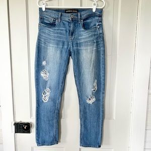 ✨EXPRESS✨ distressed skinny jeans